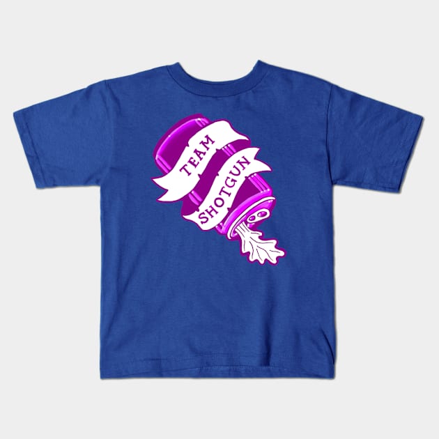 Team Shotgun Kids T-Shirt by ellie419zap